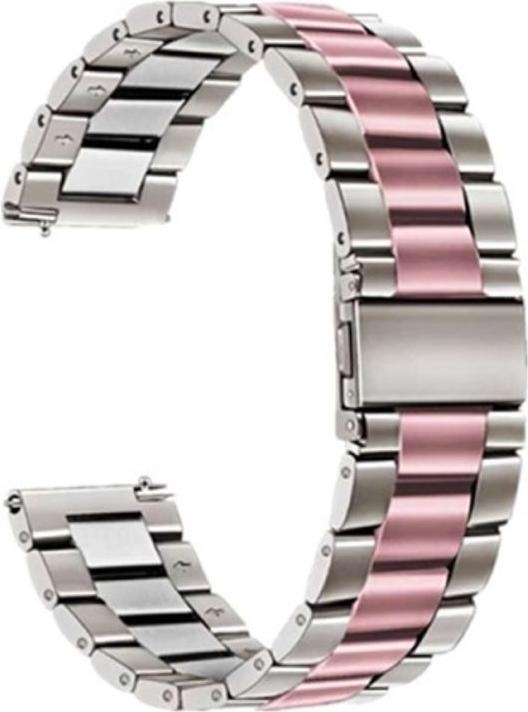 Produktbild König Design Sport Ersatz Armband für Huawei Watch GT 3 42mm Edelstahl Band Loop Ersatz Neu (Edelstahl, Huawei Watch GT 3 (42mm))