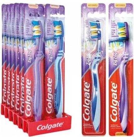 Colgate Zick Zag Zahnbürste, weich, 1 Stück (Weich, 1x)