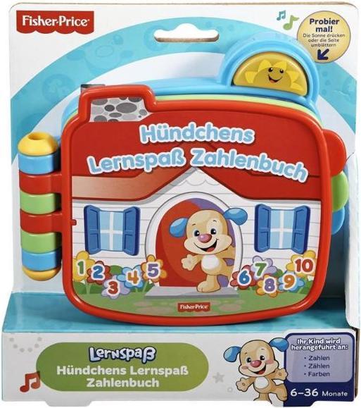 Fisher-Price Lernspass Hündchens Zahlenbuch (DE) (Tedesco)