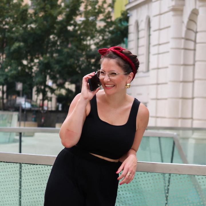 Produktbild Lotta curls Lockenband Set Bordeaux Red (Haargummi Set)