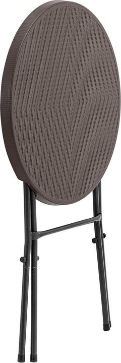 Produktbild Uniprodo Klapptisch gross Klapptisch Gastro-Klapptisch 75 kg 79 x 79 x 110 cm schwarz