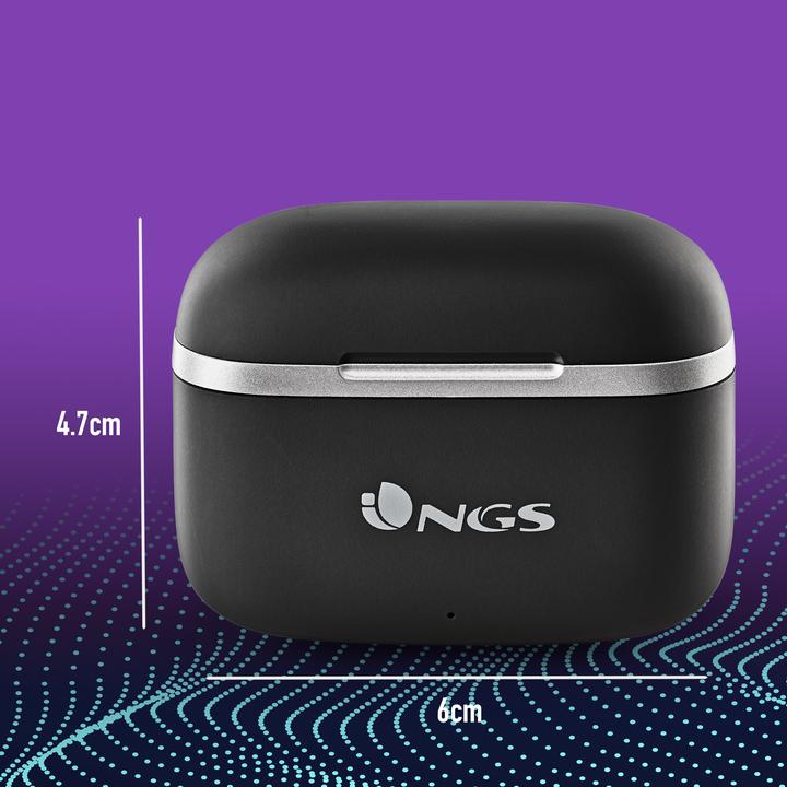 Actual product image NGS Artica crown black (8 h, Wireless)