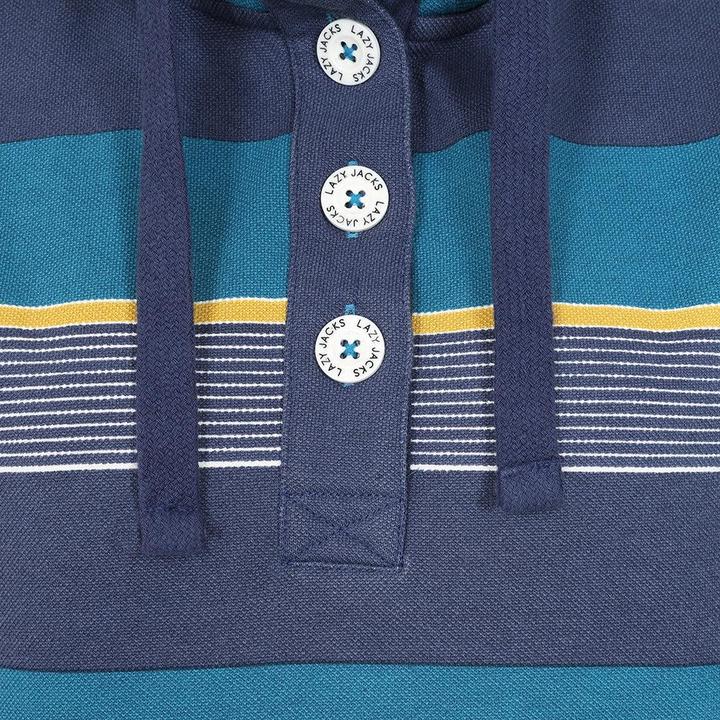 Produktbild Lazy Jacks Sweatshirt Knopfhals Piqué (40)