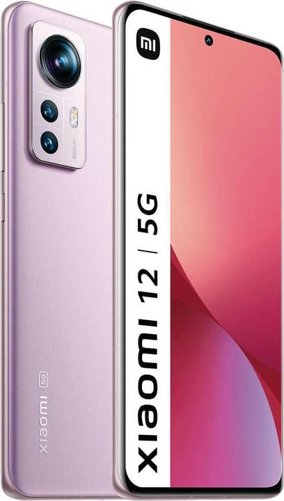 Actual product image Xiaomi 12 5G (256 GB, Purple, 6.28", Dual SIM, 5G)
