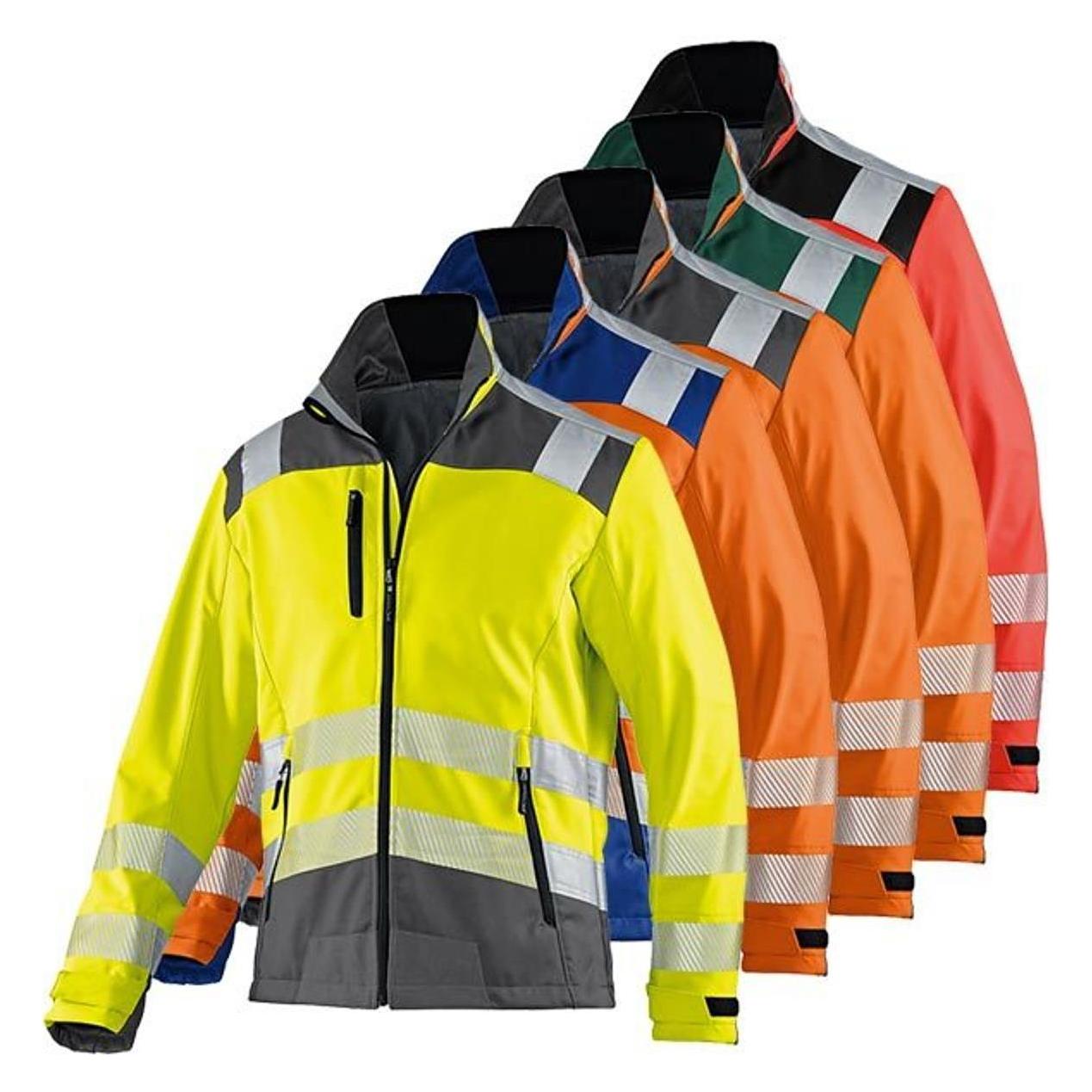 Kübler, Arbeitsjacke, Warnschutz Softshelljacke Reflectiq 1507 (S)