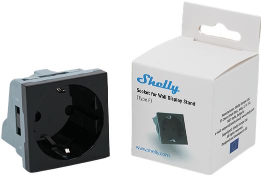 Actual product image Shelly Socket for Wall Display Stand Black