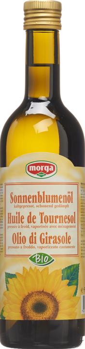 Produktbild Morga Sonnenblumenöl kaltgepresst (60 cl)