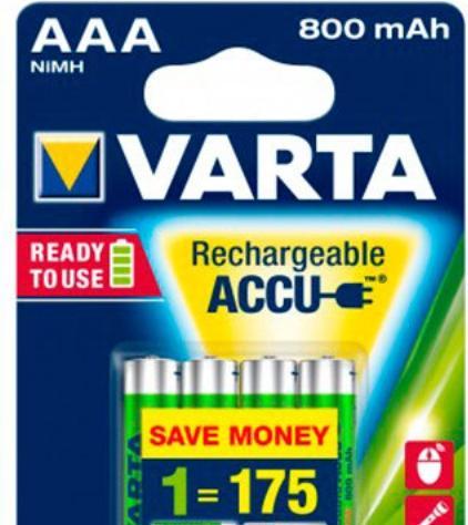Immagine prodotto Varta Ricarica Accu Power (4 pz., AAA, 800 mAh)