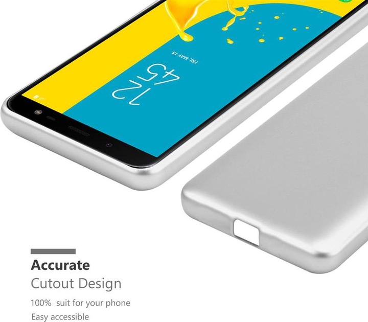 Produktbild Cadorabo TPU Matt Metallic Cover (Samsung Galaxy J6)
