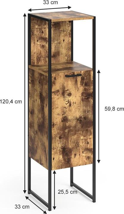 Produktbild Vicco Fyrk (33 x 33 x 120.40 cm)