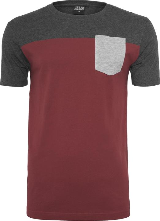 Produktbild Urban Classics 3-Tone Pocket Tee (M)