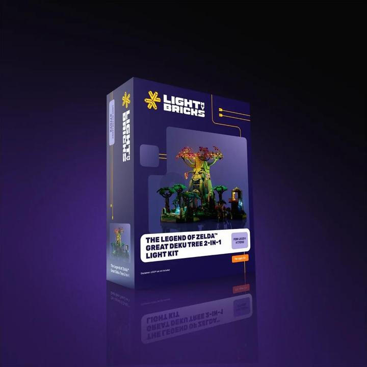 Light my bricks LMB 2.0 LED Licht Set für LEGO 77092 The Legend of Zelda - Deku-Baum 2-in-1