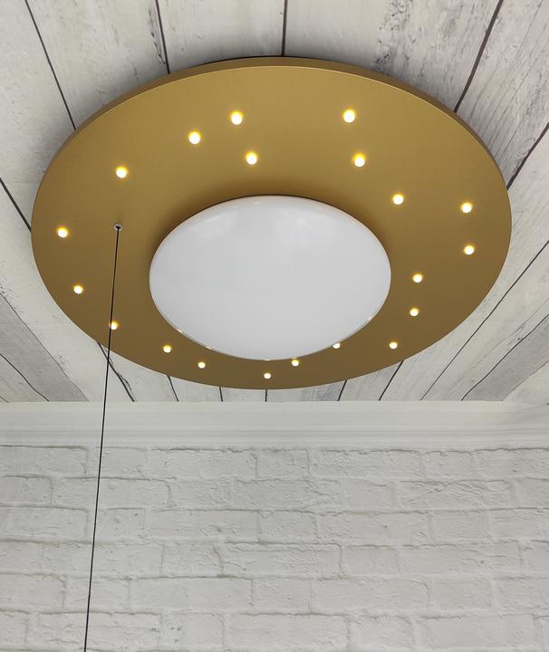 Actual product image Niermann Stand By Niermann Starlight LED ceiling light E27 Gold Made in Germany