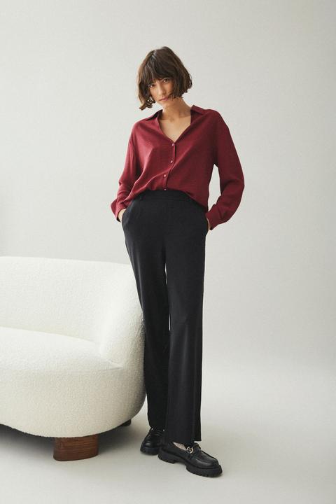 Produktbild Vila High Waist Hose mit weitem Bein (42)