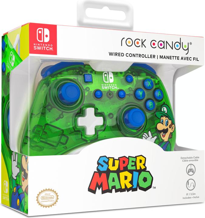 Actual product image PDP Rock Candy - Luigi Time (Switch OLED, Switch Lite, Switch)