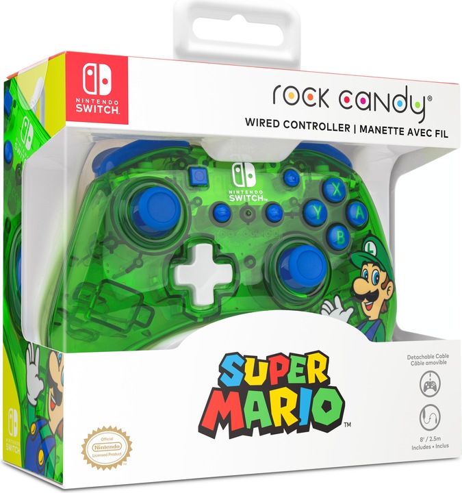 Immagine prodotto PDP Rock Candy - Luigi Time (Switch OLED, Switch Lite, Switch)