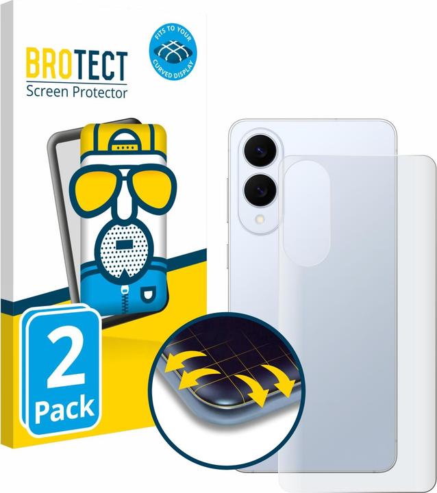 Actual product image BROTECT Full-Screen Protector Matte (2 pcs., Samsung Galaxy S25 Edge)