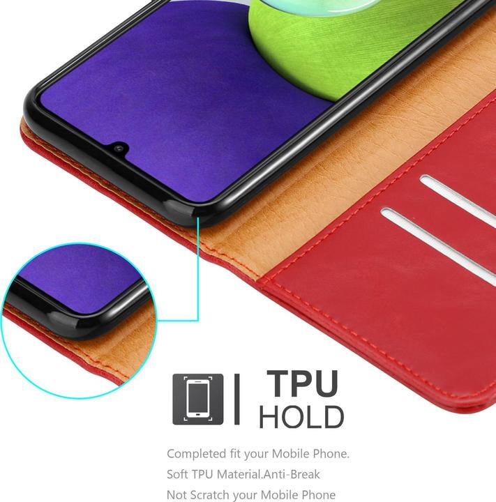 Image du produit Cadorabo Pochette Luxury Book (Samsung Galaxy A22, Samsung Galaxy A32, Samsung Galaxy M22)