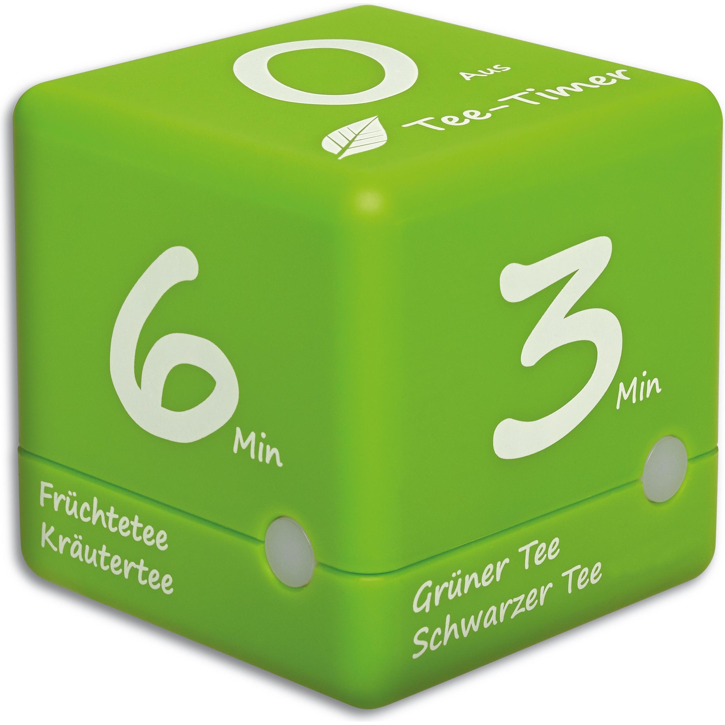 TFA Cube Timer, Küchenwecker, Grün
