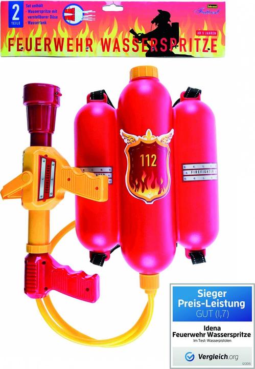 Produktbild Idena Wasserspritze Feuerwehr ca.40cm (Tank Integriert)