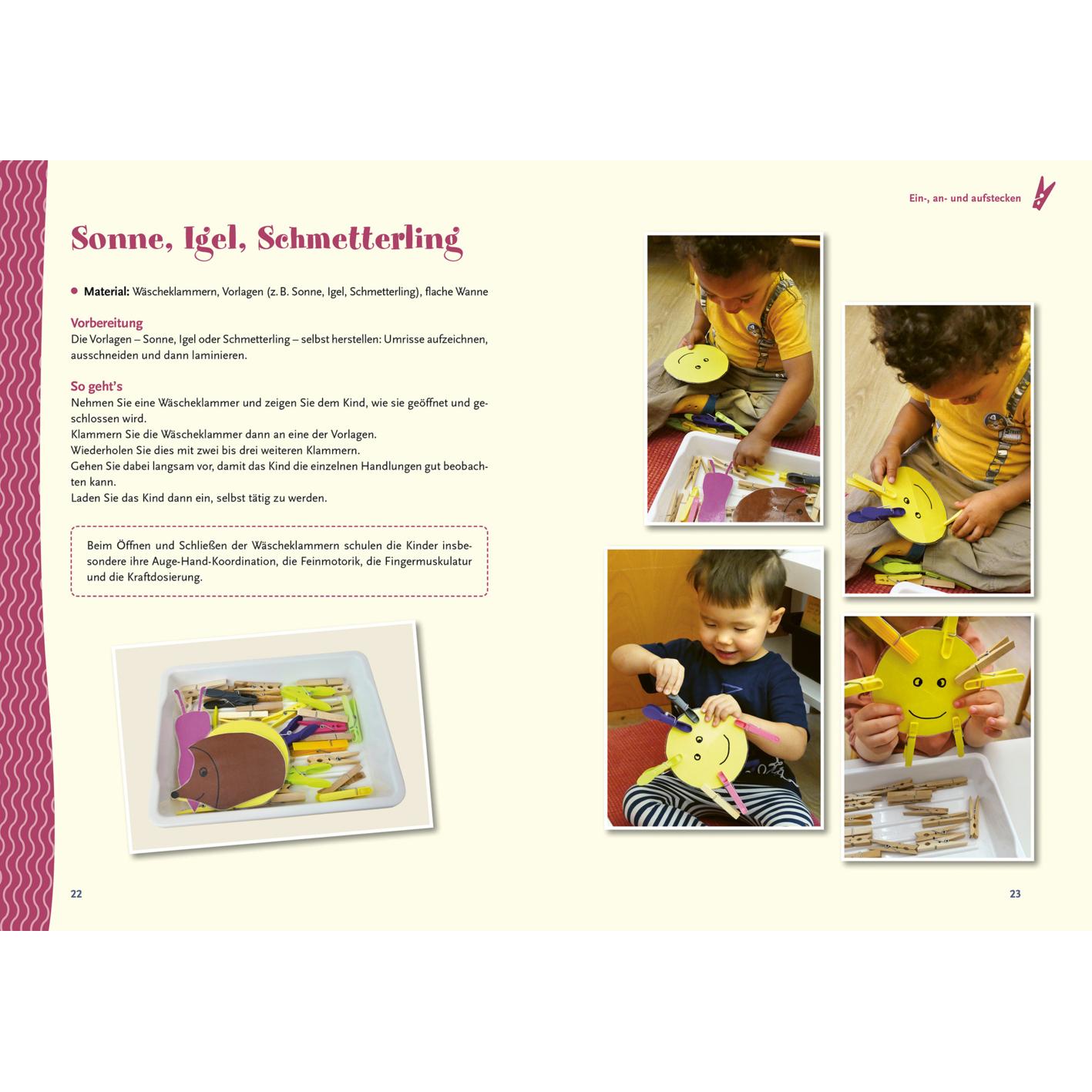 Thumbnail - Spielen mit Krippenkindern: Aktionstabletts, Fachbücher von Jutta Bläsius