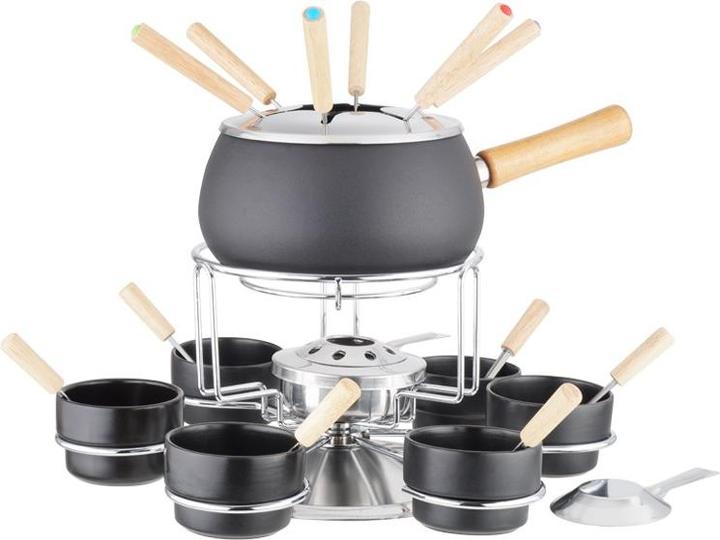 Image du produit Eva- Kochen und Haushalt Eva Service à Fondue noir mat23pcs