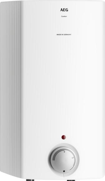 Produktbild AEG Haustechnik Hoz 5 Comfort druckloser Kleinspeicher, Übertischboiler 5 Liter Niederdruck, mit Stecker, 2 kW