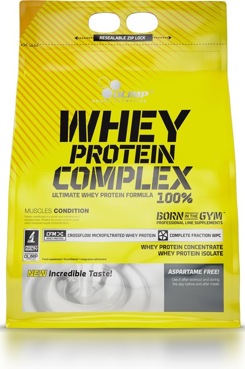 Actual product image Olimp Sport Nutrition Whey Protein Complex (2270g bag) (Strawberry, 1 pcs., 2270 g)