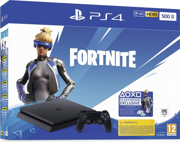 Produktbild Sony PlayStation 4 Slim 500GB - Fortnite Neo Versa Bundle