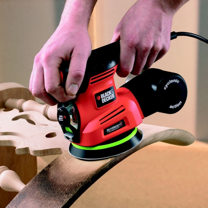 Actual product image Black & Decker Autoselect® 4-in-1 Multisander KA280K (Multi sanders, 220 W)
