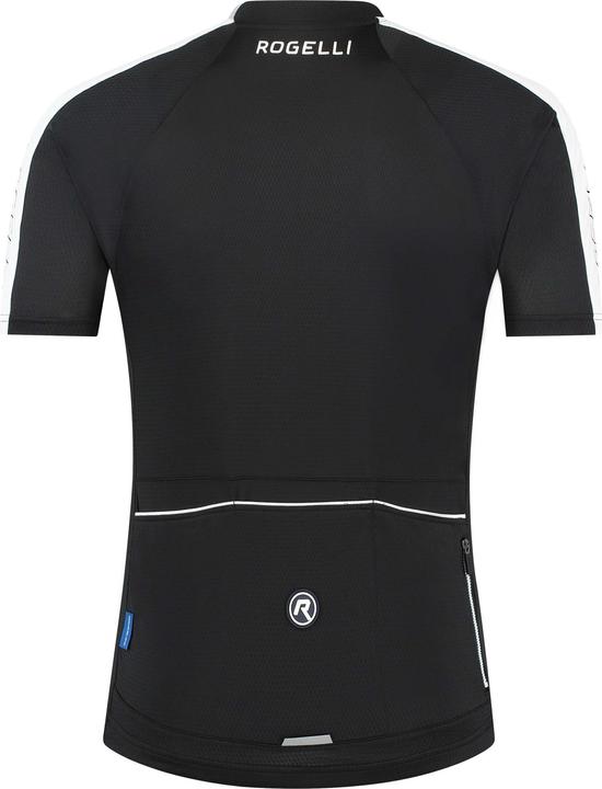 Image du produit Rogelli Maillot Explore Homme - Maillot de vélo manches courtes - Noir/Blanc (XXL)