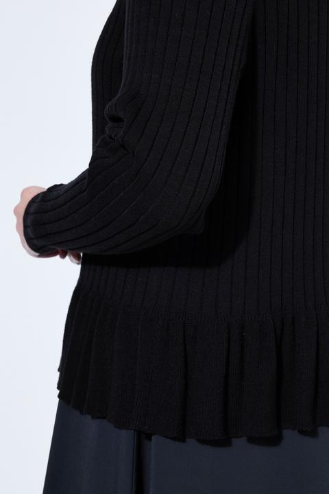 Produktbild Miamoda Strickjacke, körpernahe Passform, Volants (58, 60)