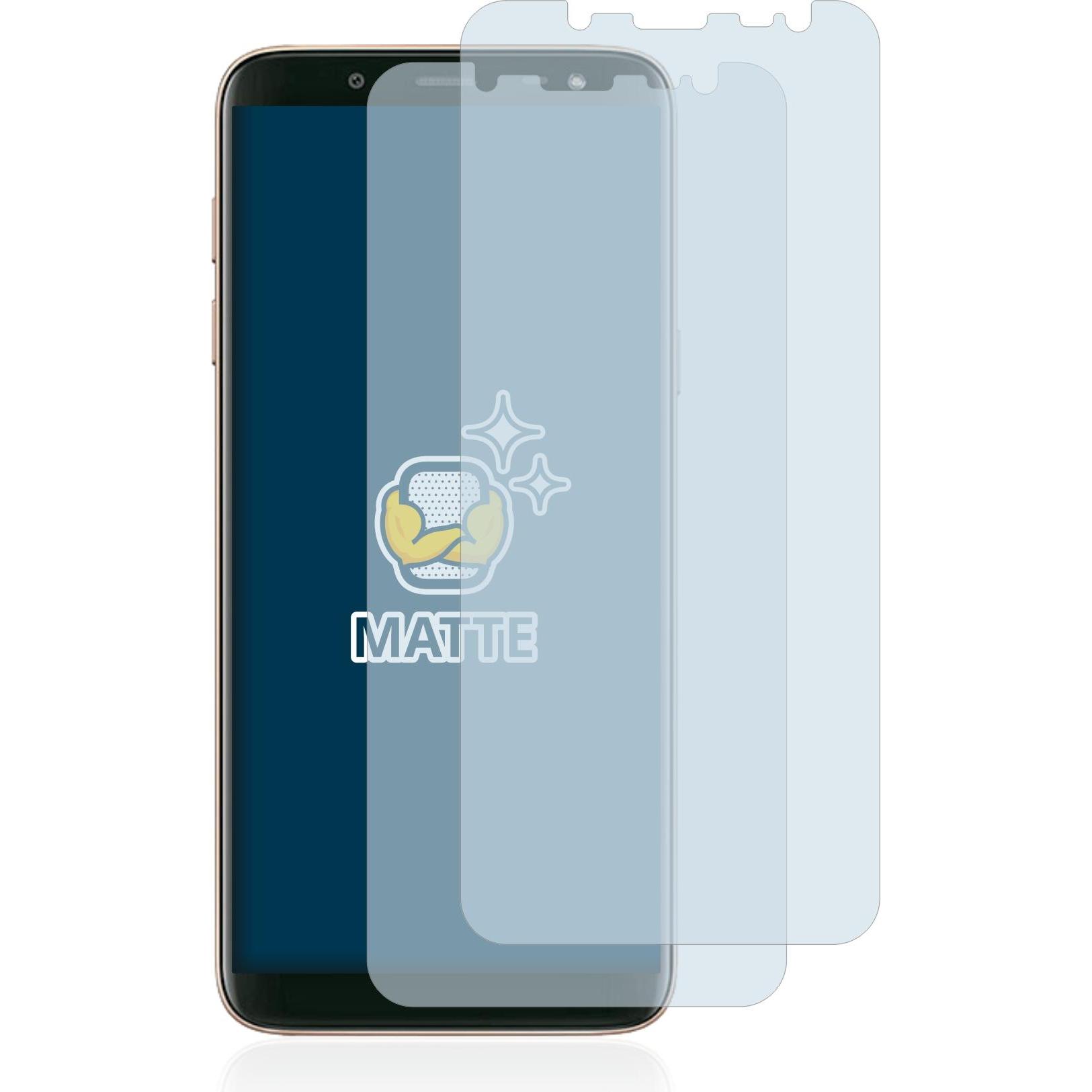 Thumbnail - BROTECT Entspiegelungs-Schutzfolie Displayschutz Matt (2 Stück, Samsung Galaxy J6 (2018)), Smartphone Schutzfolie, Trans...