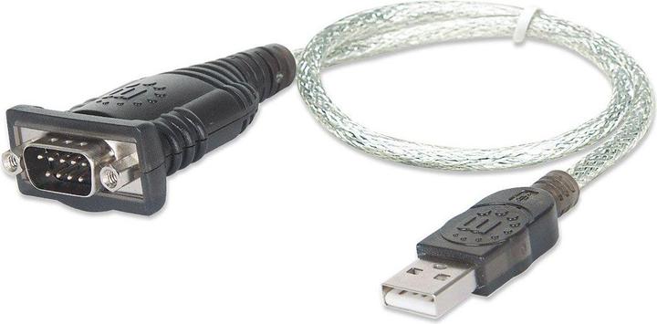 Manhattan Schnittstellenkabel Adapter USB auf Seriell (0.45 m)