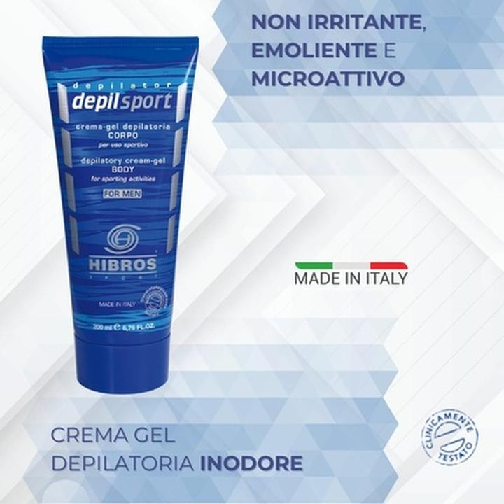 Produktbild Hibros Sport Enthaarungscreme 200ml (200 ml, 1 x, 210 g)