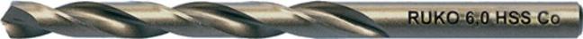 Produktbild Ruko Spiralbohrer DIN 338 Typ INOX Nenn-Ø 1,5 mm HSS-Co5 profilgeschliffen Gold Zylinderschaft 5xD rec... (1.5 Millimeter)