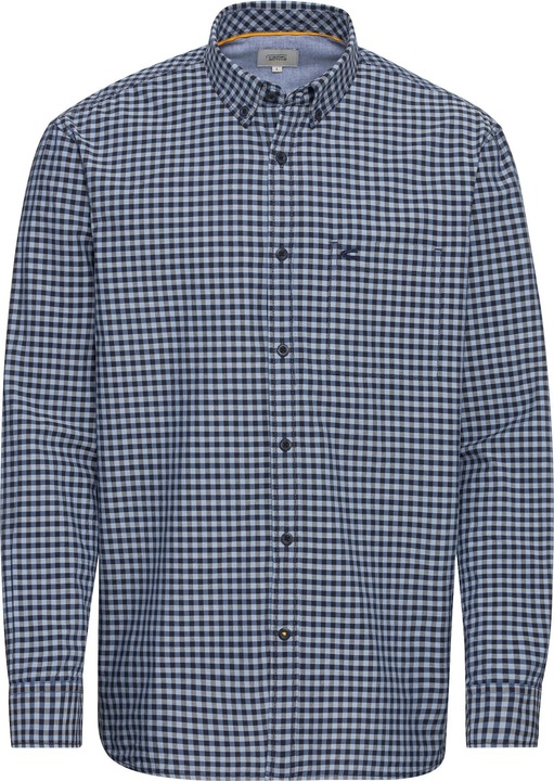 Actual product image Camel Active Vichy check shirt in pure cotton (6XL)