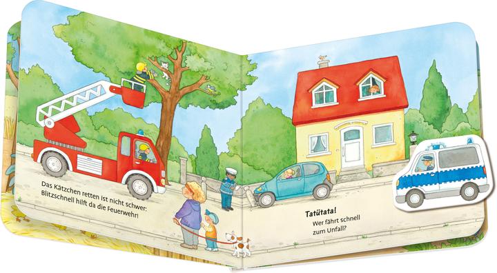 Actual product image Ravensburger My first magnetic book: What goes where? Vehicles - Magnet playbook from 12 months, children's book (German)