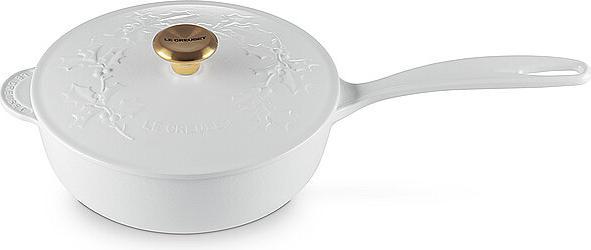 Produktbild Le Creuset Stielkasserolle Deckel HOLLY Cotton (21 cm, Stielkasserolle, Gusseisen)