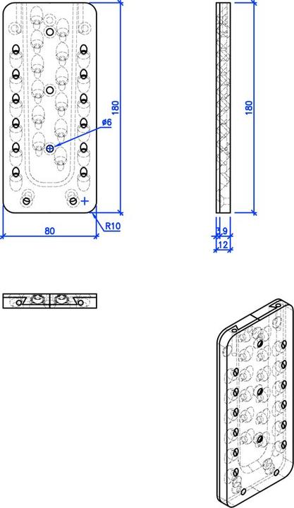 Actual product image Pitzl Wood connector HVP (Suspension connector, 1 pcs.)