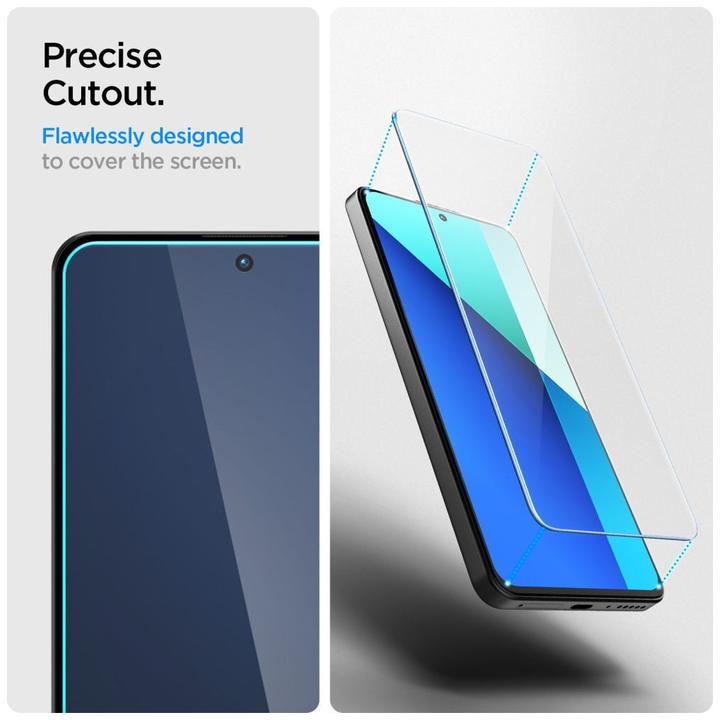 Immagine prodotto Spigen Glas.TR Slim Xiaomi Redmi Note 13 4G/LTE 2szt./2pcs AGL08295 szkło hartowane (2 pz., Xiaomi Redmi Note 13)