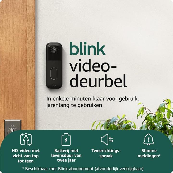 Produktbild Ring Blink Video Doorbell 2 with SyncEU (Kabellos, WLAN)