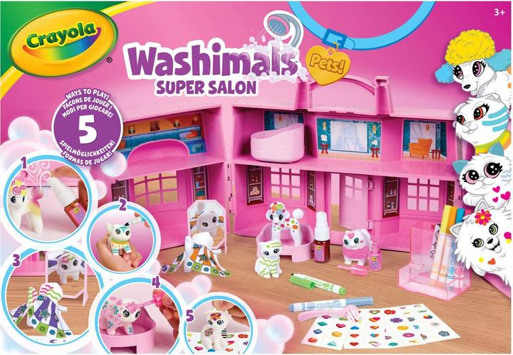 Actual product image Crayola Washimals Pets Super Salon