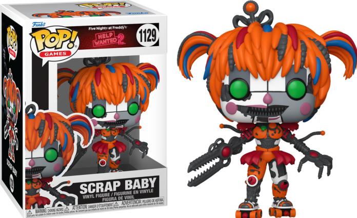 Actual product image Funko POP FNAF Help Wanted 2 Scrap Baby