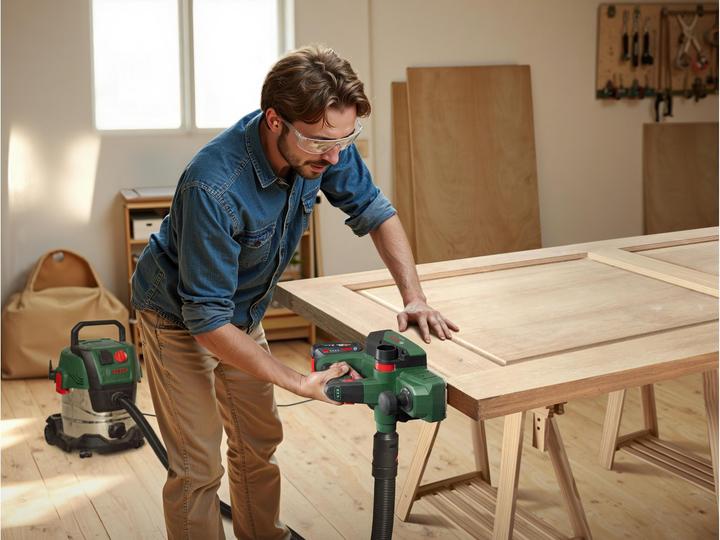 Actual product image Bosch Home & Garden Green PHO 18V-20 Planer