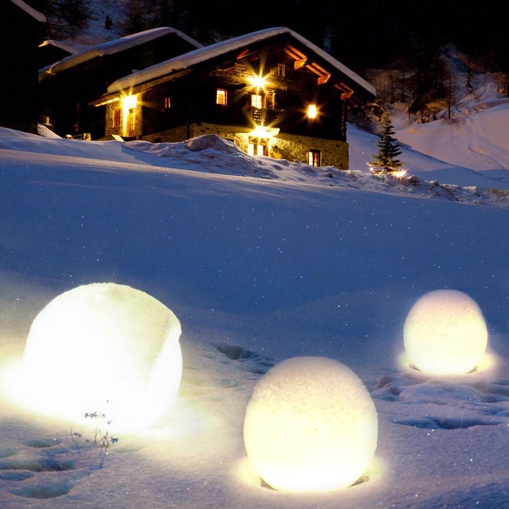 Produktbild s.luce Globe Set Garten Kugelleuchten (1680 lm, E27, IP54)