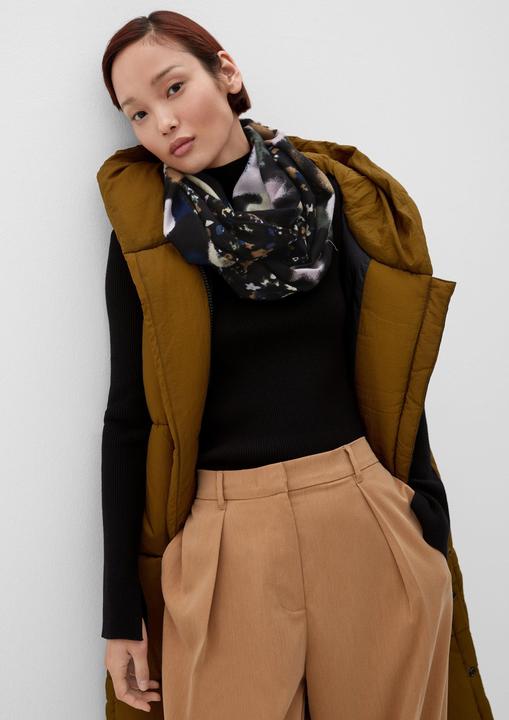 Immagine prodotto s.Oliver Snood Loop-Schal aus Viskose und Baumwolle