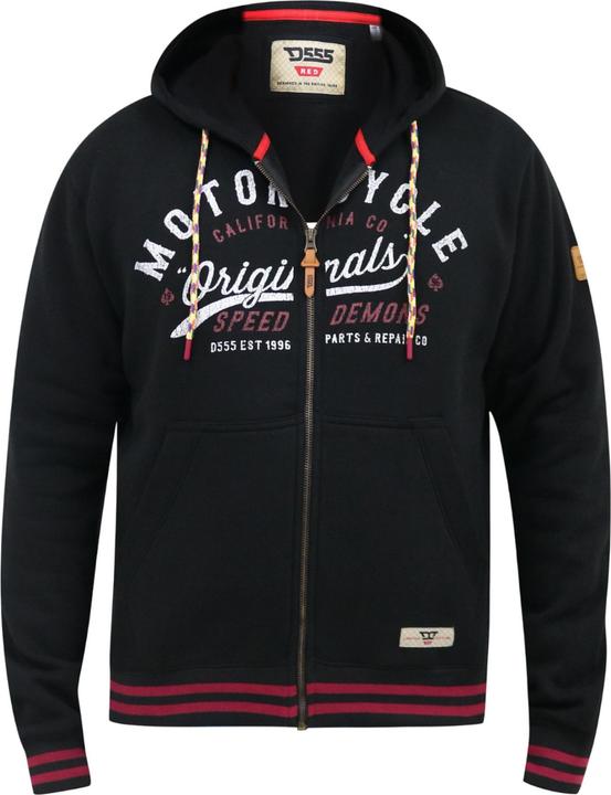 Immagine prodotto DUKE Patrick D555 Felpa con Cappuccio Cerniera su intera lunghezza Uomo (XL)