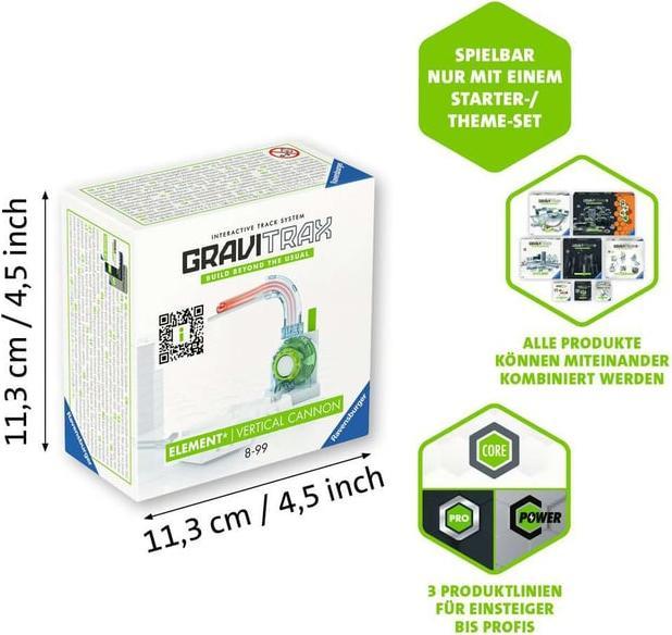 Productafbeelding Ravensburger GraviTrax Element Verticaal Kanon