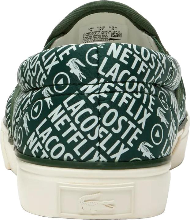 Actual product image Lacoste Womens/Ladies Netflix Serve Slip-on Trainers (36)